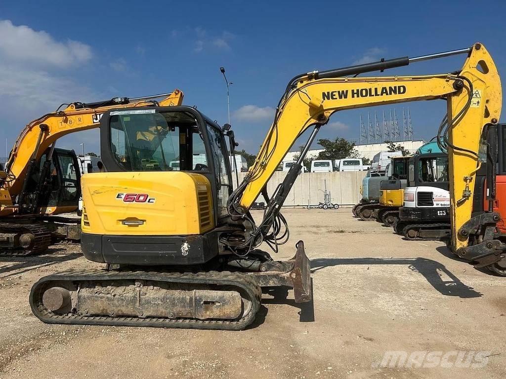 New Holland E60C Мини екскаватори < 7 т