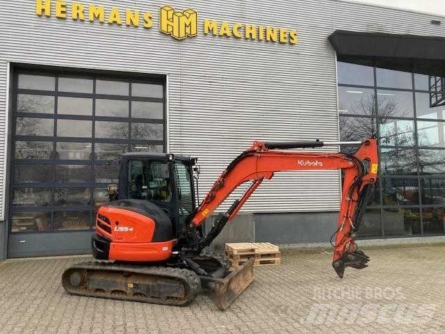 Kubota U 55-4 Мини екскаватори < 7 т