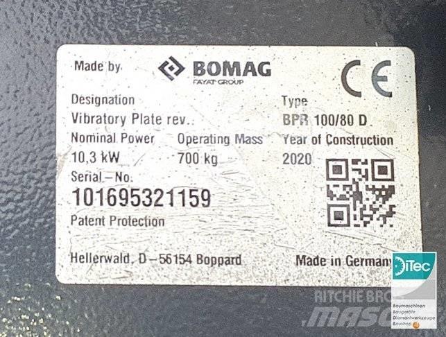 Bomag BPR 100/80 D Уплътнители за плочи
