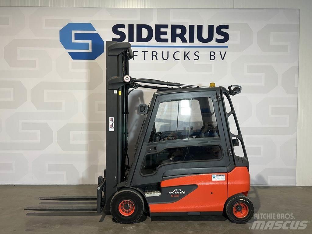 Linde E25L-01 Електрически вилични кари-повдигачи