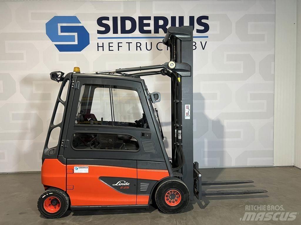 Linde E25L-01 Електрически вилични кари-повдигачи
