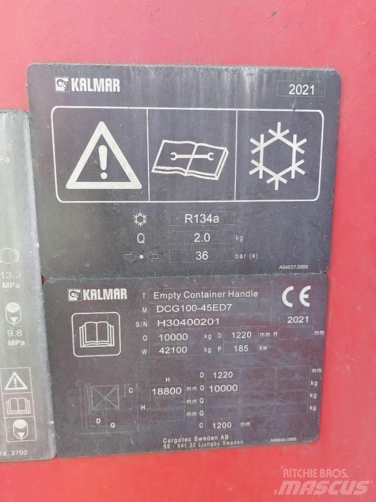 Kalmar DCG100-45ED7 Кари товарачи на контейнери