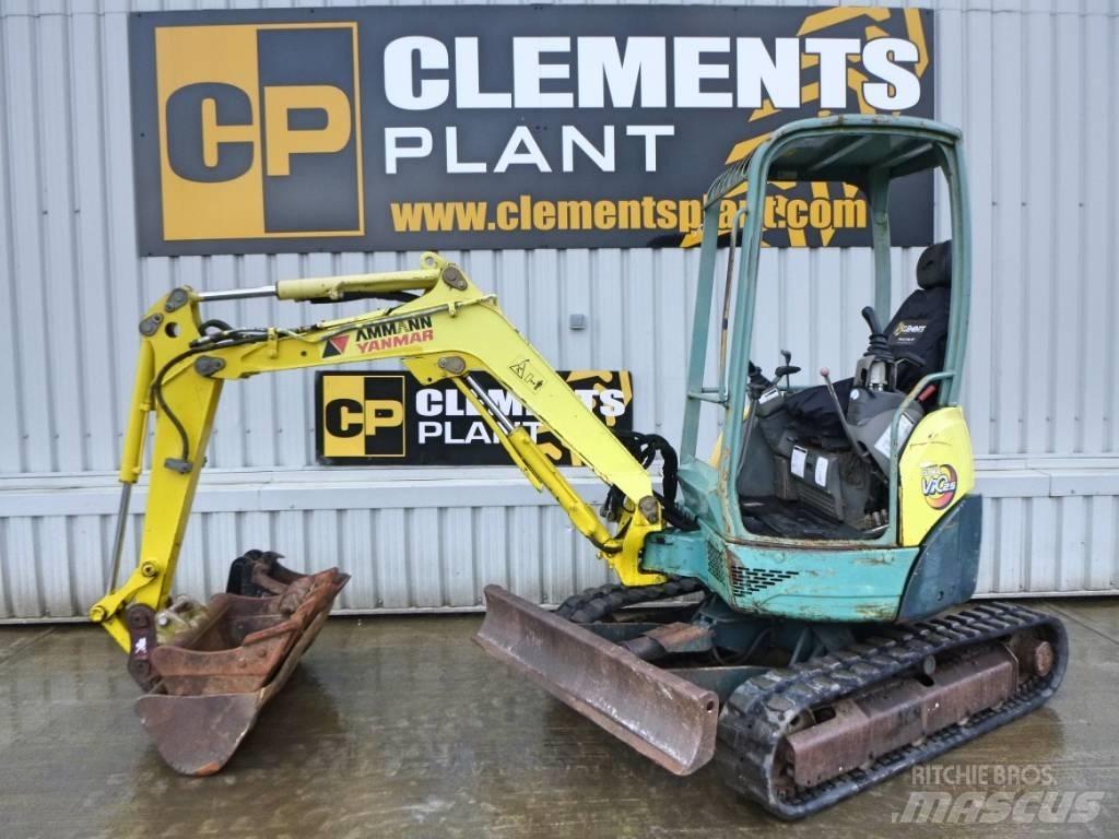 Yanmar Vio25 Мини екскаватори < 7 т