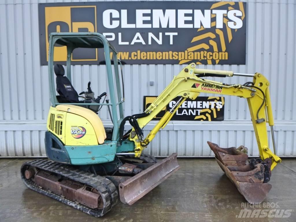 Yanmar Vio25 Мини екскаватори < 7 т