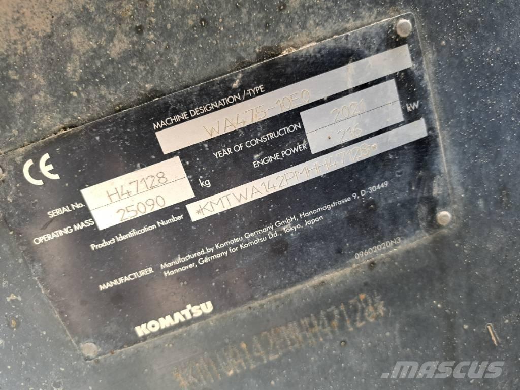 Komatsu WA475-10E0 Колесни товарачи
