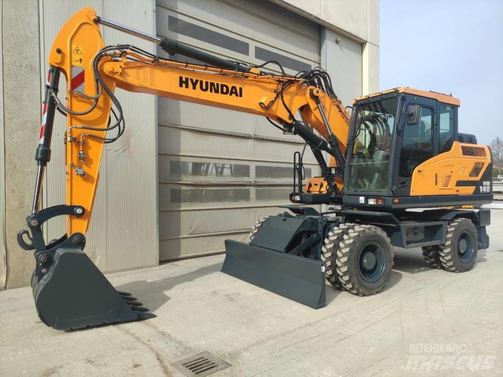 Hyundai HW140 Колесни екскаватори
