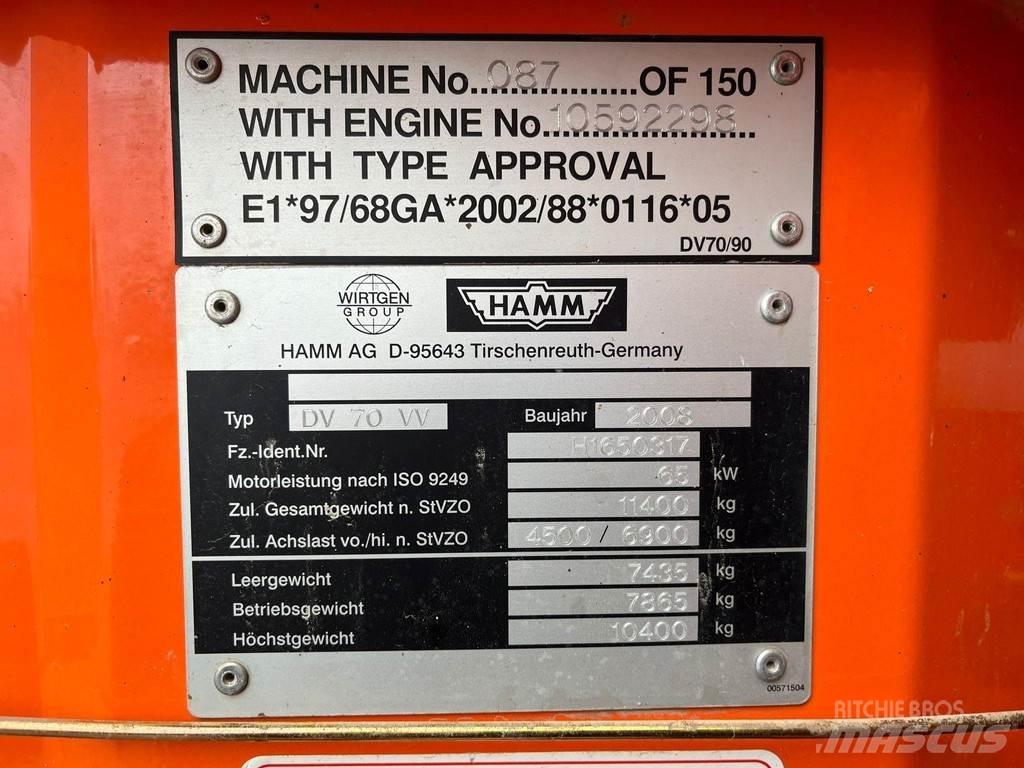 Hamm DV 70 VV Двойни барабанни ролки
