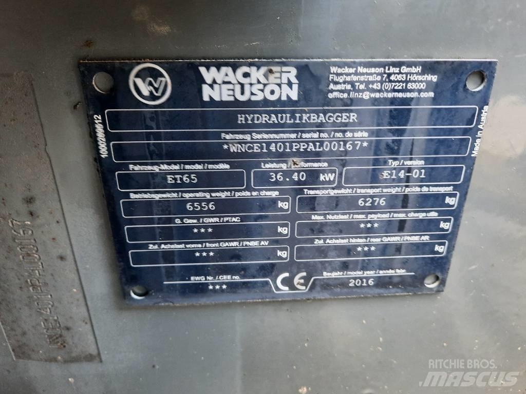Wacker Neuson ET 65 Мини екскаватори < 7 т