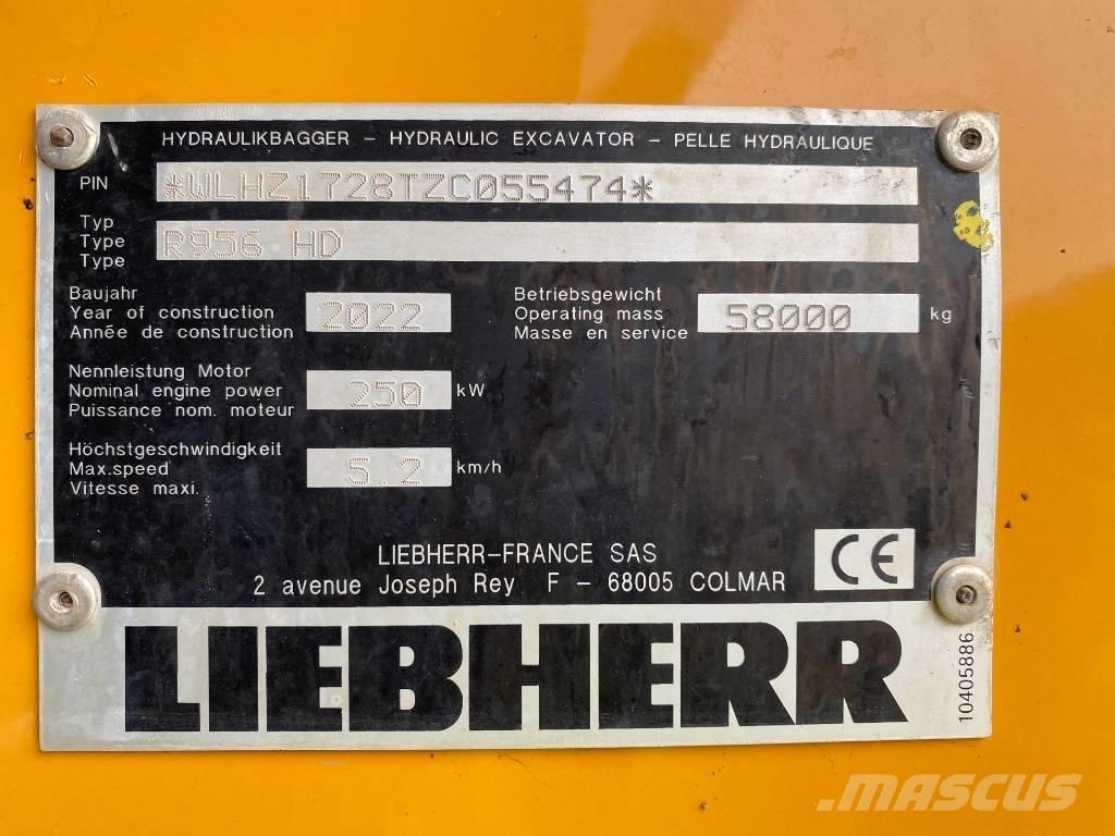 Liebherr R 956 HD Верижен екскаватор