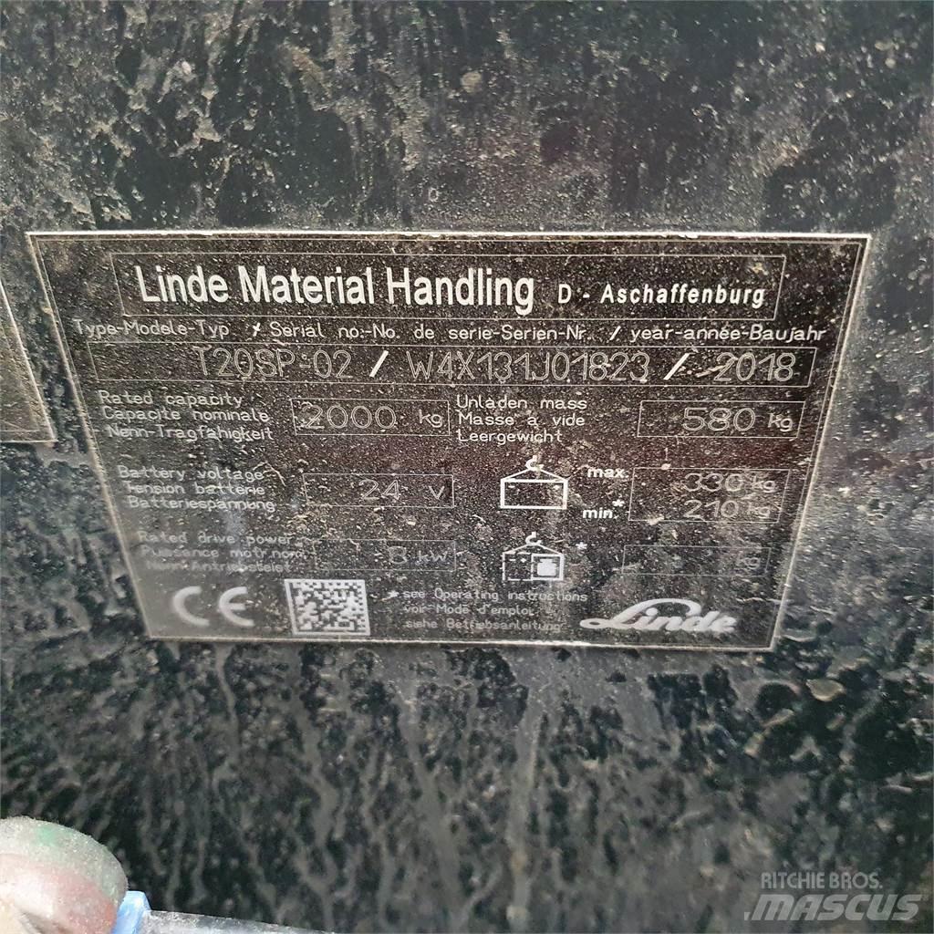 Linde T20SP kurz Нископовдигач