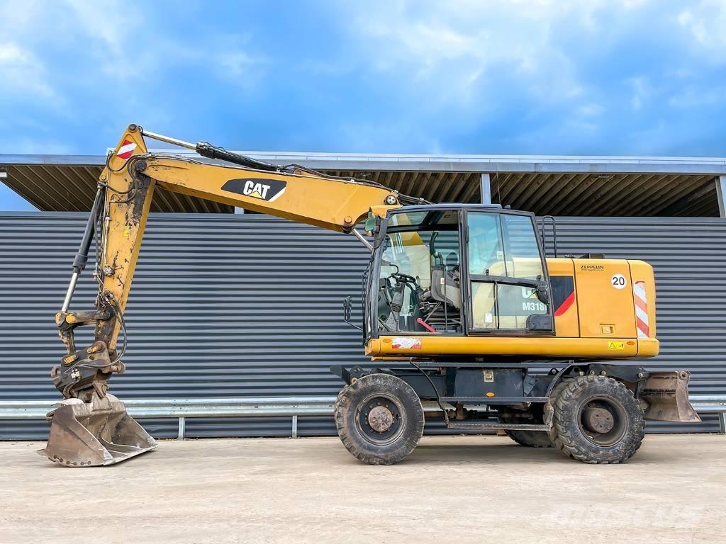CAT M318F Колесни екскаватори