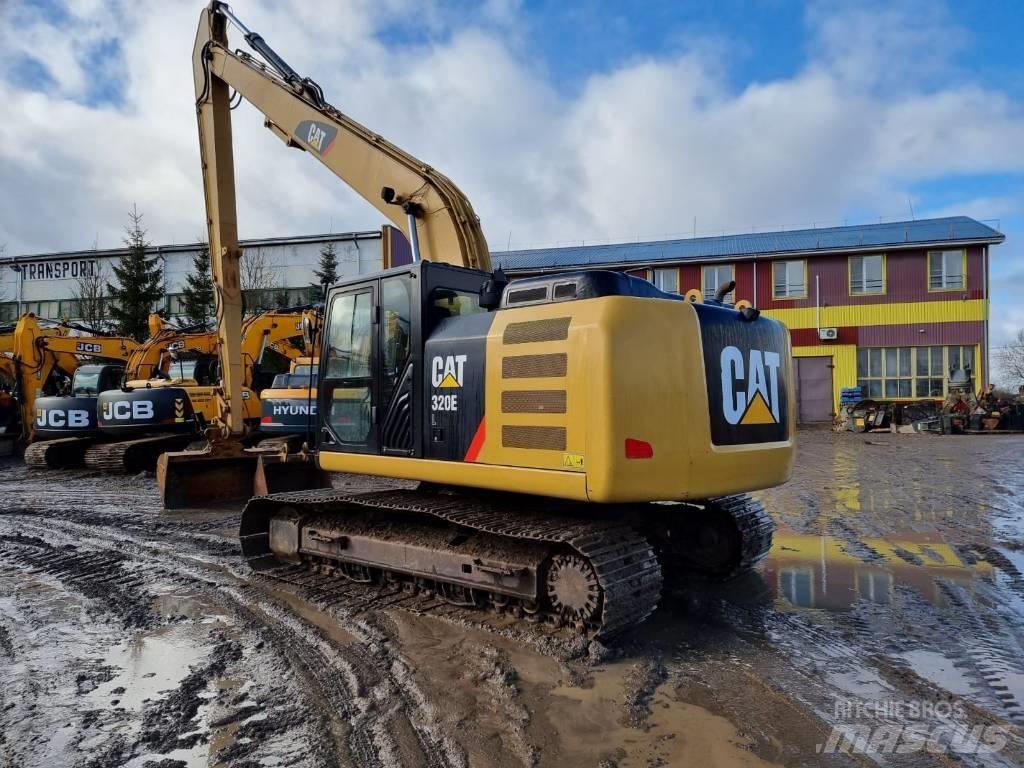 CAT 320 EL Long Boom Верижен екскаватор