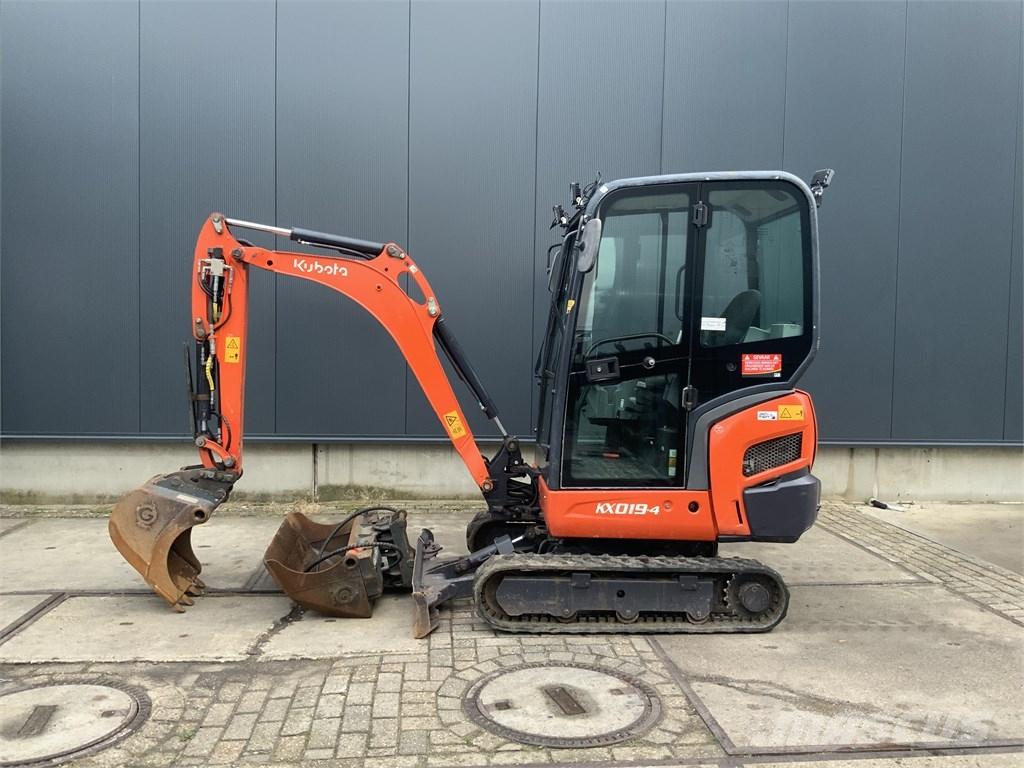 Kubota KX 019-4 Мини екскаватори < 7 т