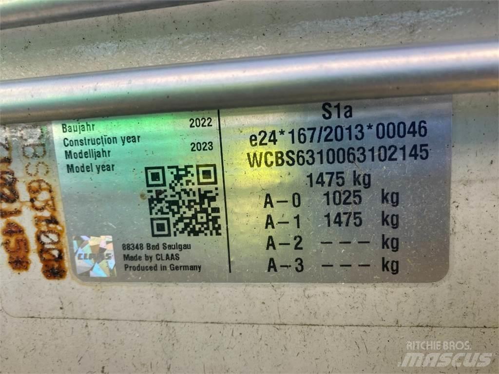 CLAAS VOLTO 1300 T Гребла и сенообръщачки