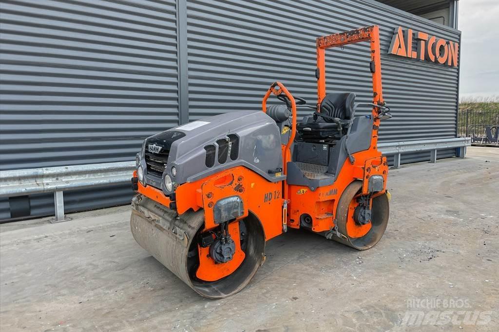 Hamm HD 12 VV Двойни барабанни ролки
