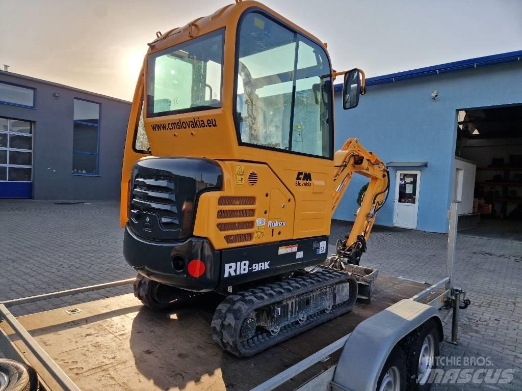 Hyundai R18-9AK Мини екскаватори < 7 т