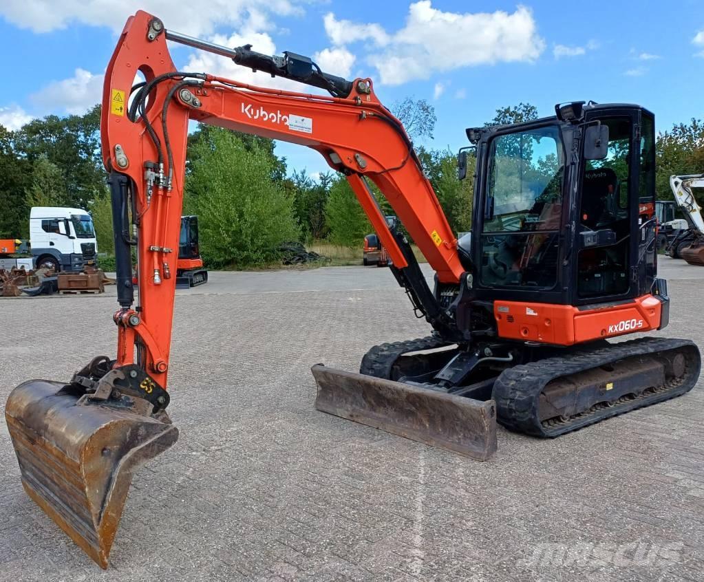Kubota KX 060-5 Мини екскаватори < 7 т