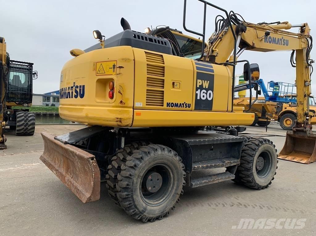Komatsu PW160-8 Колесни екскаватори