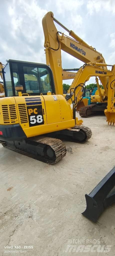 Komatsu PC 58 Мини екскаватори < 7 т