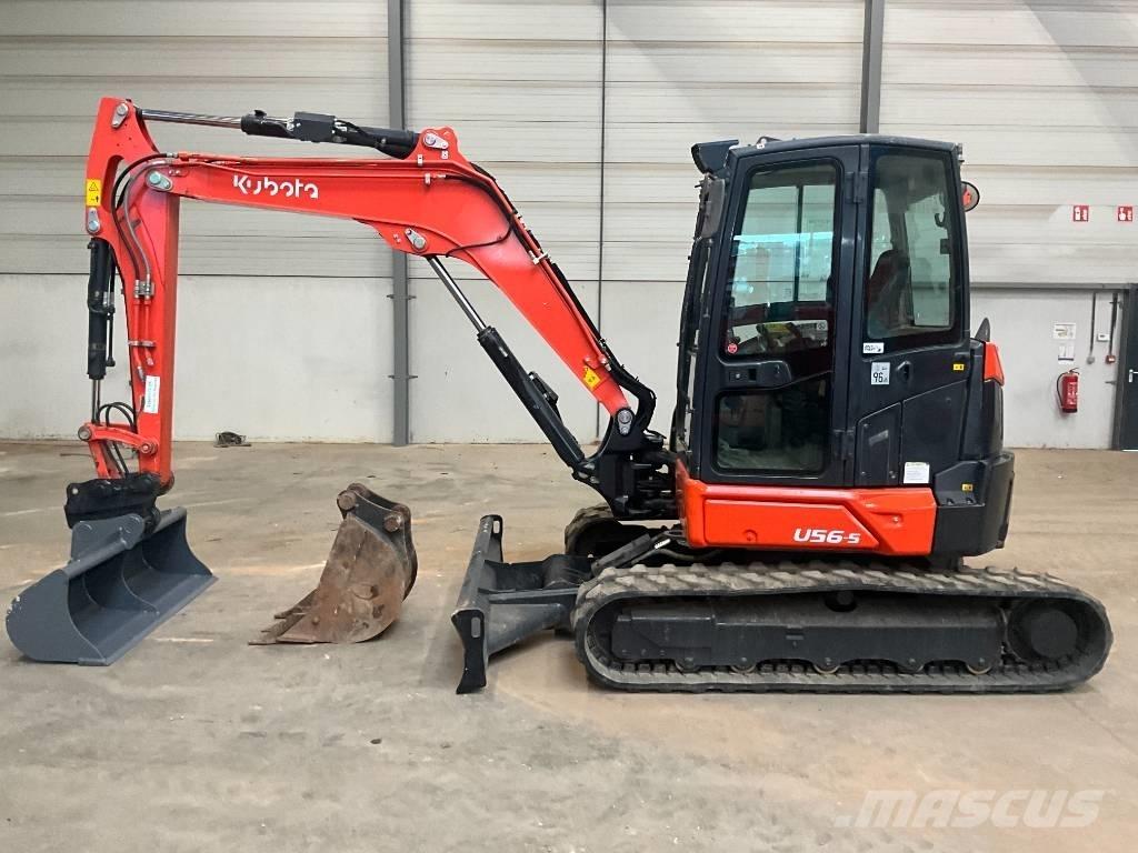 Kubota U 56-5 Мини екскаватори < 7 т