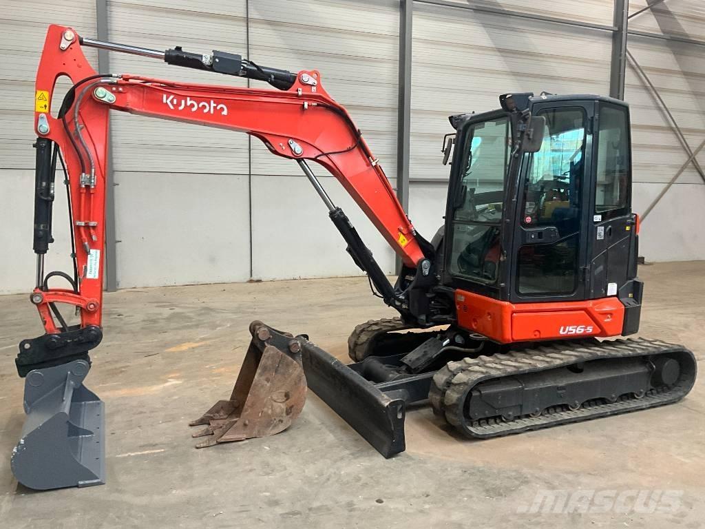 Kubota U 56-5 Мини екскаватори < 7 т