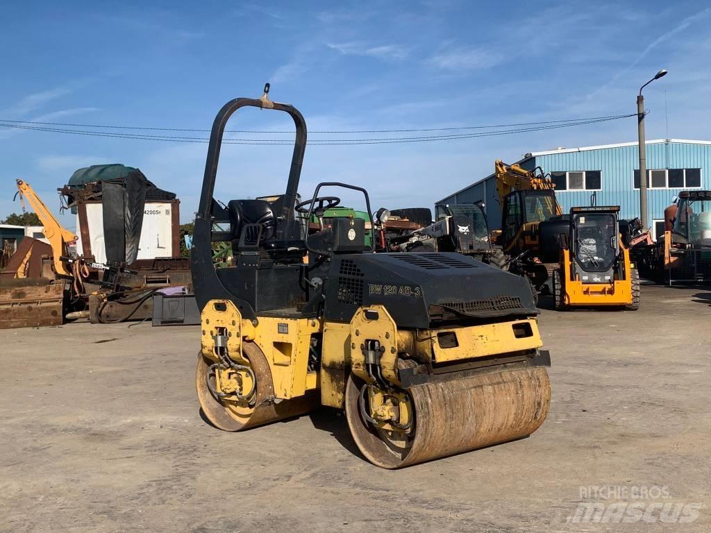 Bomag BW 120 AD-3 Двойни барабанни ролки

