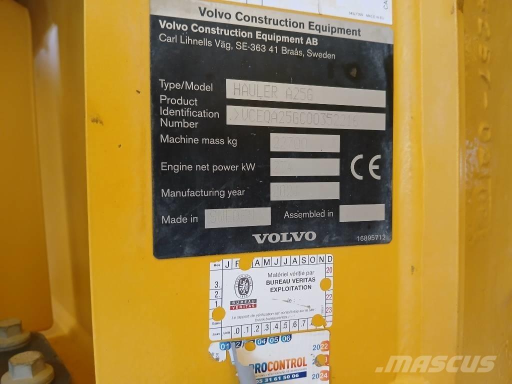 Volvo A 25 G Дъмпери/моторни превозни средства