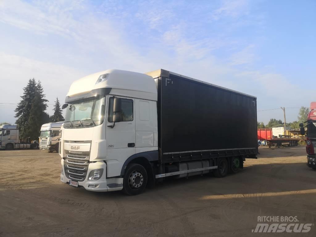 DAF XF 480 6x2 Jumbo Брезентови камиони
