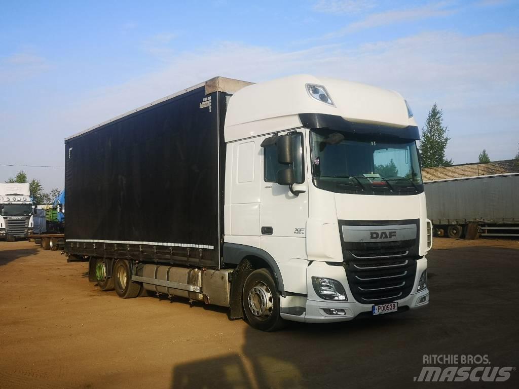 DAF XF 480 6x2 Jumbo Брезентови камиони

