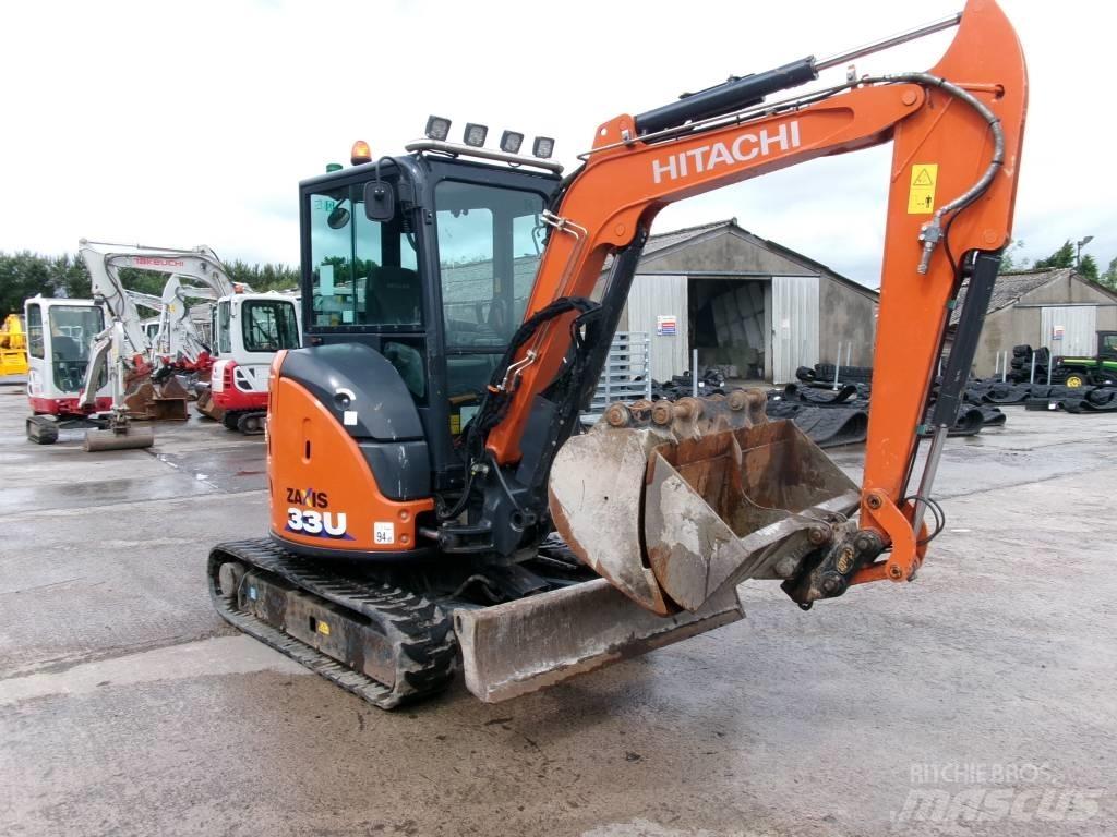 Hitachi Zaxis 33U-6 Мини екскаватори < 7 т