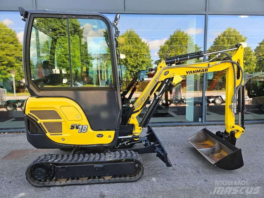 Yanmar SV 18 Мини екскаватори < 7 т