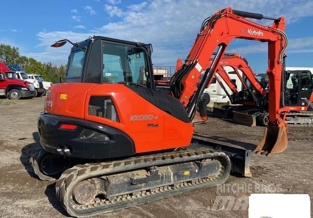 Kubota KX080-4S2 Верижен екскаватор