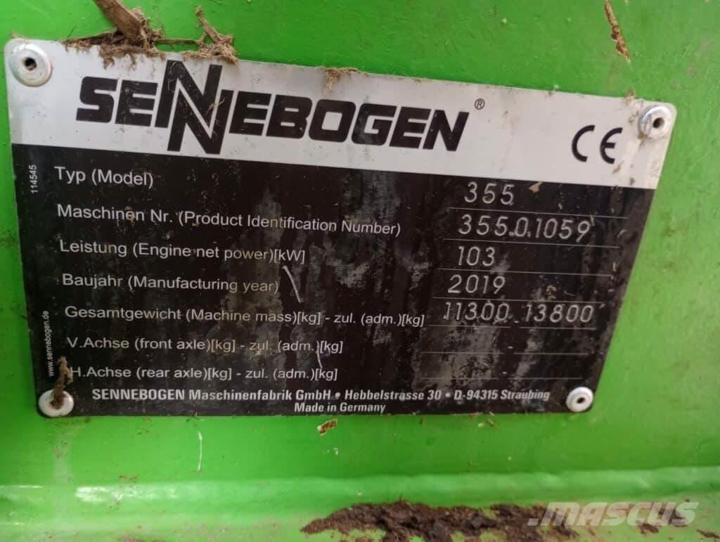 Sennebogen 355E Оператори на отпадъци/индустрия
