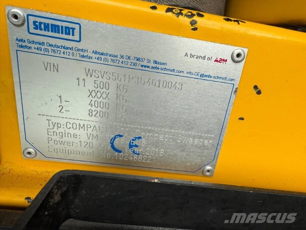 Schmidt Cleango 500 Автоматични метачки с четки