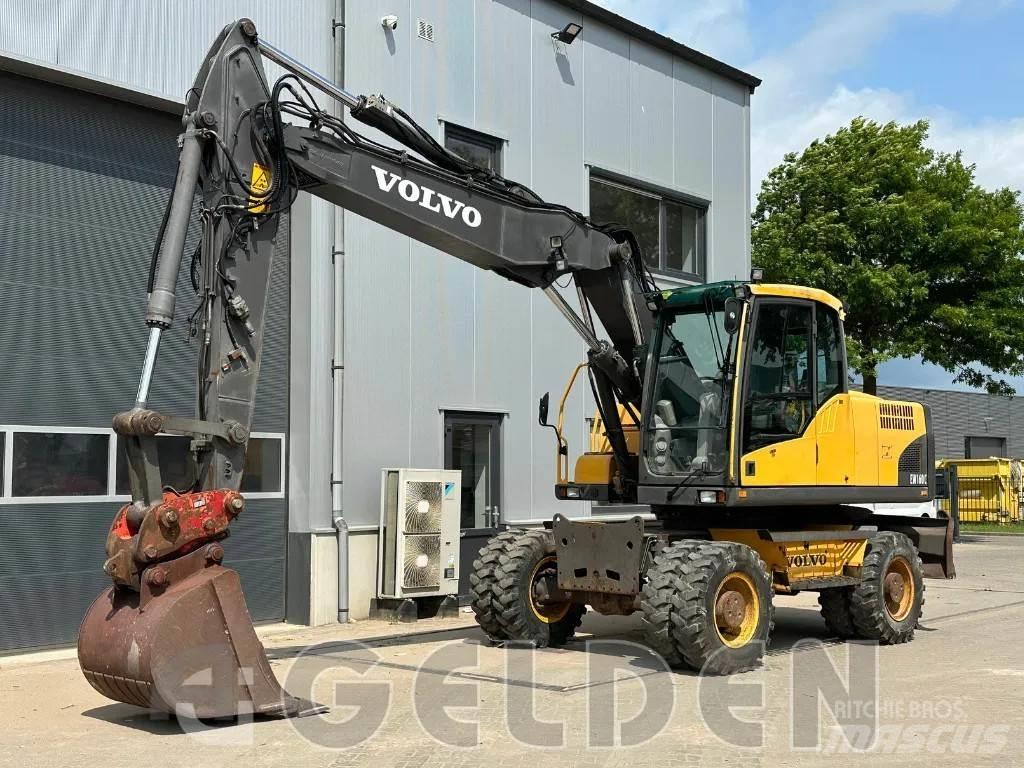 Volvo EW160C Колесни екскаватори