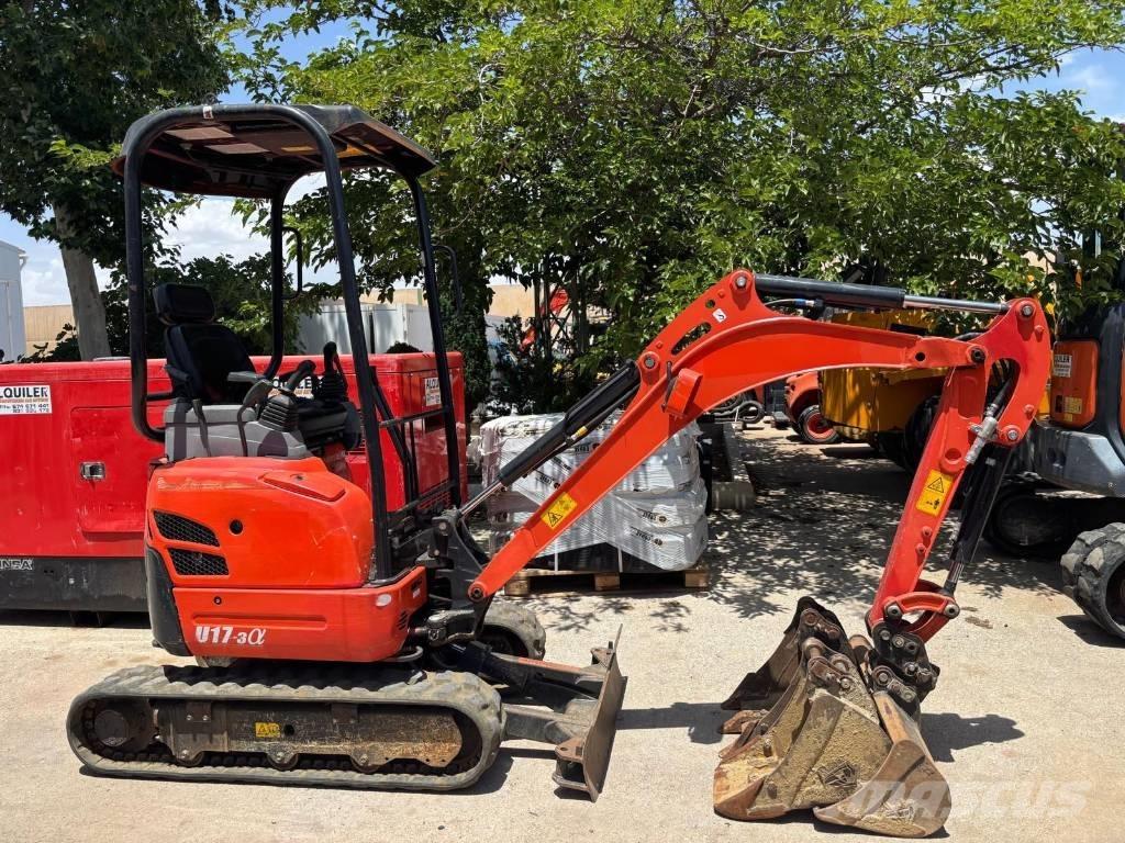 Kubota U 17-3 Мини екскаватори < 7 т