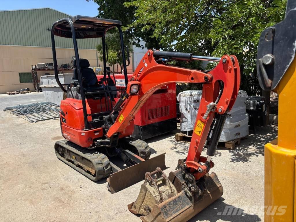 Kubota U 17-3 Мини екскаватори < 7 т