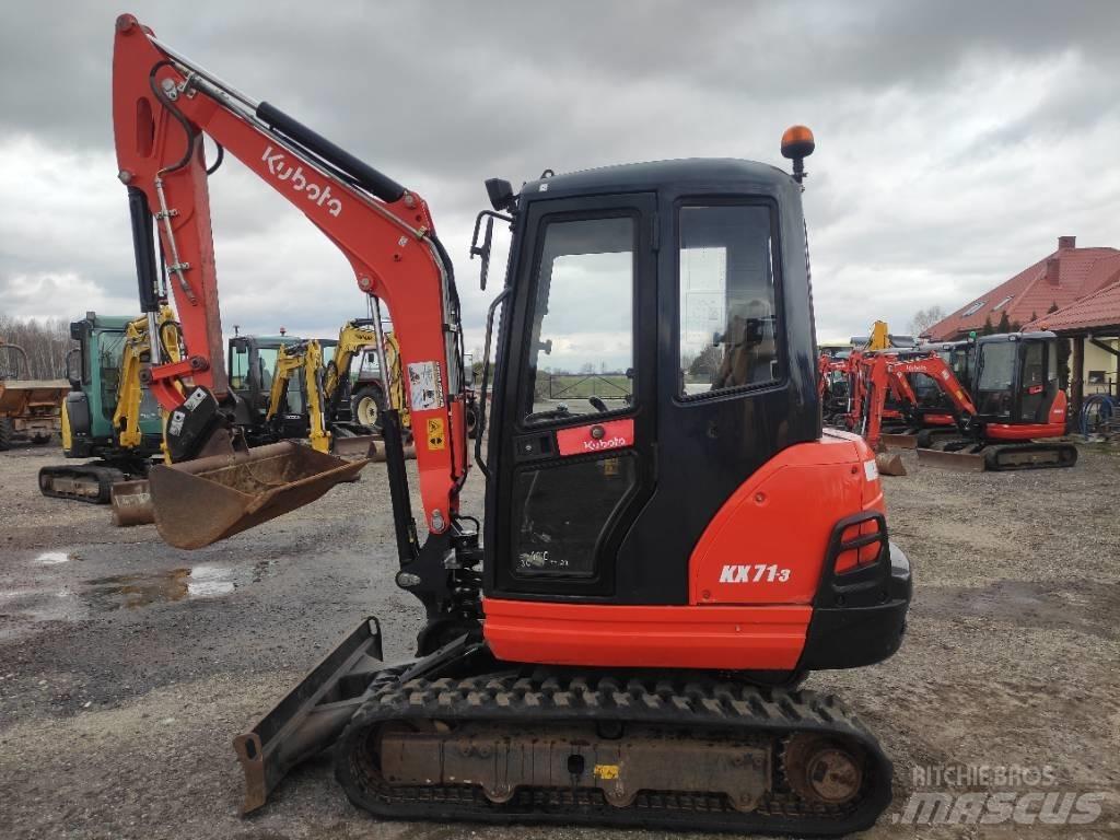 Kubota KX 71-3 Мини екскаватори < 7 т
