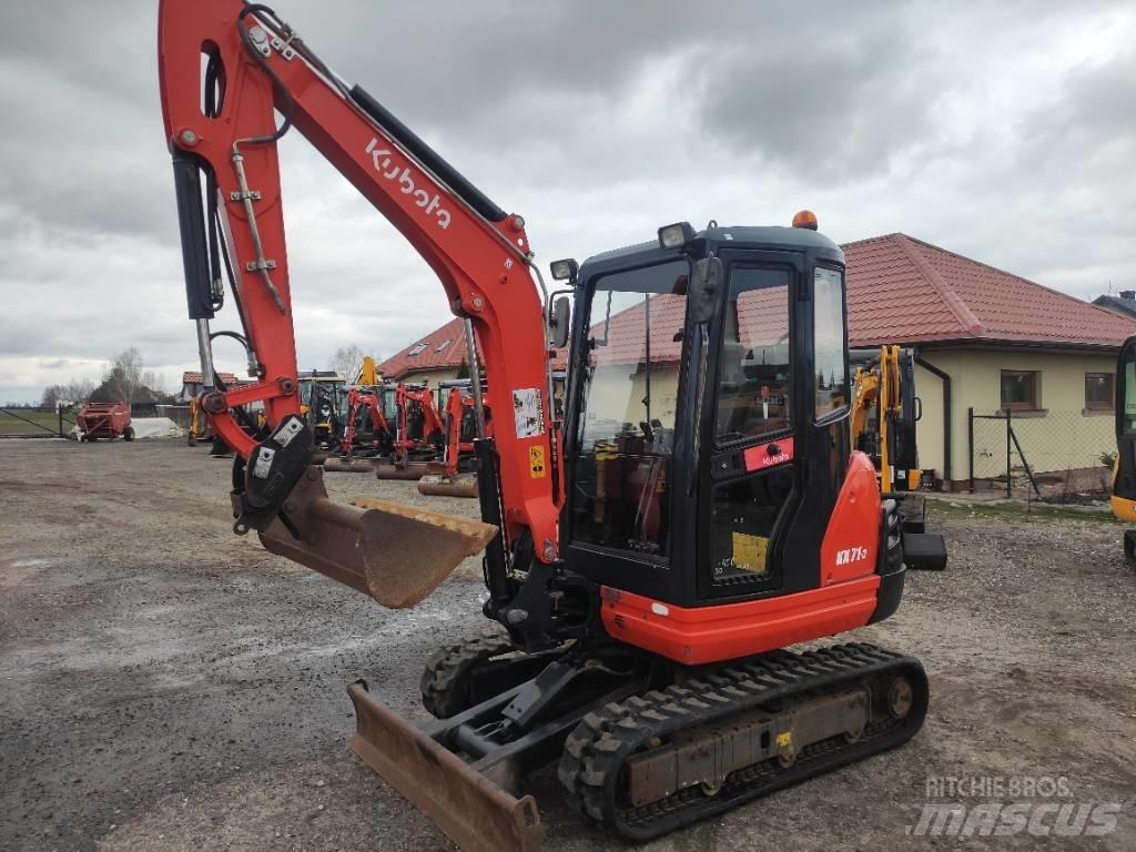 Kubota KX 71-3 Мини екскаватори < 7 т