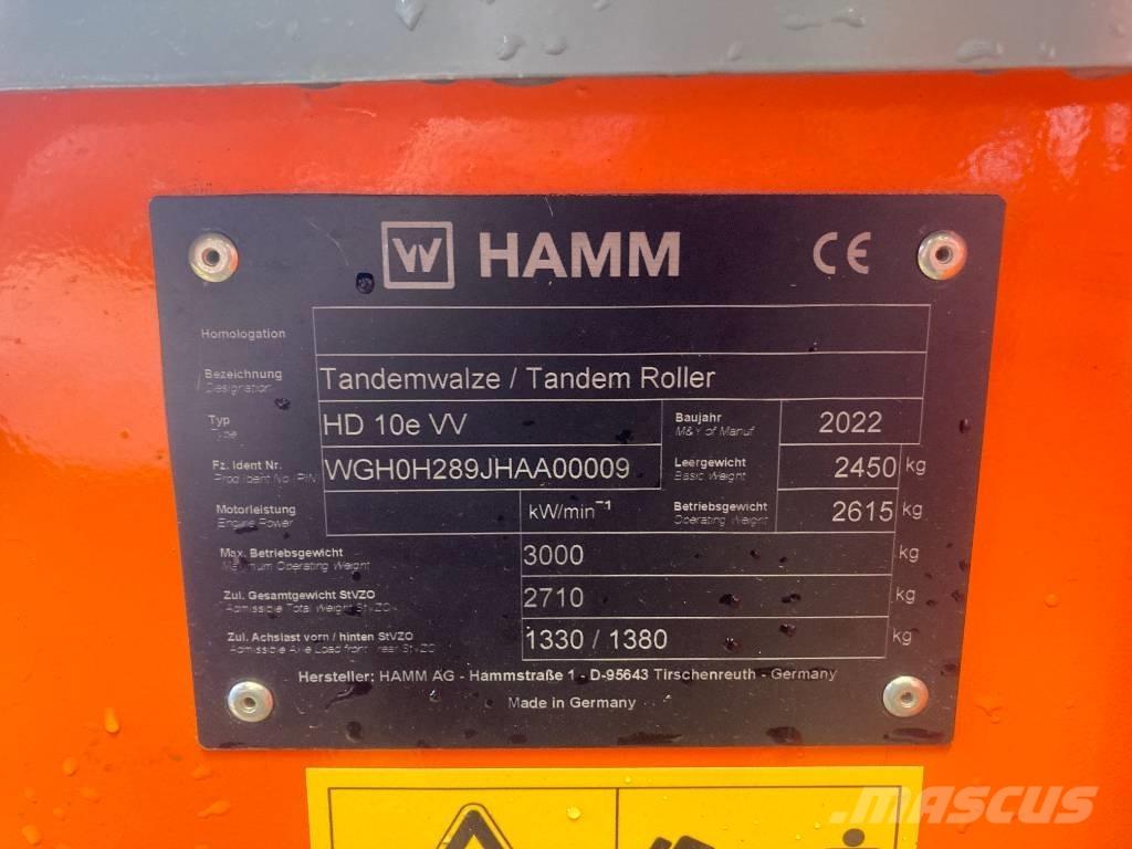 Hamm HD 10e VV H289 Уплътнители за почва
