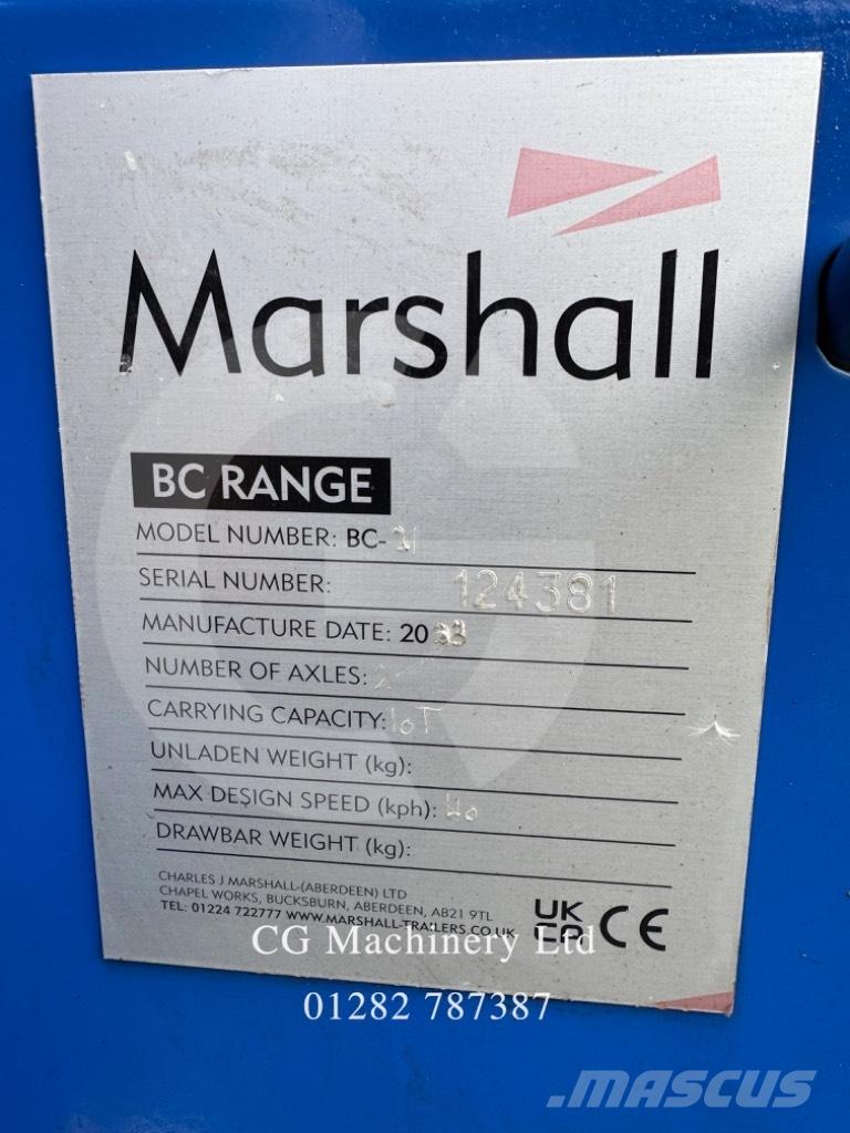 Marshall BC21 Ремаркета за бали