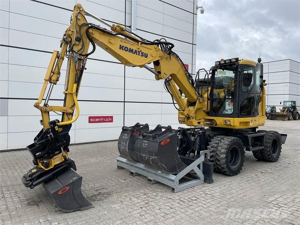 Komatsu PW118MR-11 Колесни екскаватори