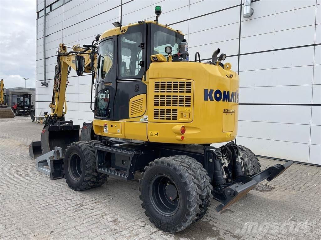 Komatsu PW118MR-11 Колесни екскаватори