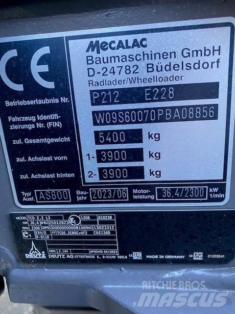 Mecalac AS600 Колесни товарачи