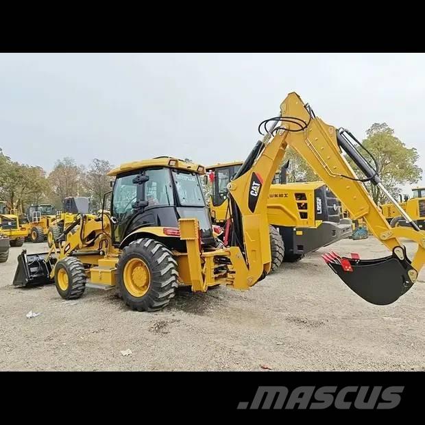 CAT 420 F ST Товарач със заден ексватор