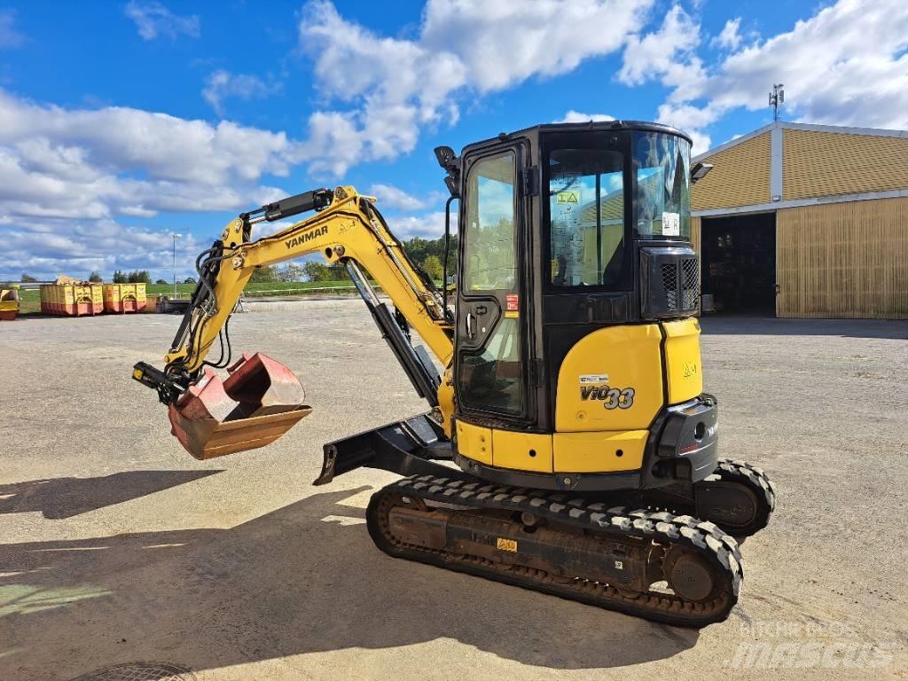 Yanmar Vio 33 Мини екскаватори < 7 т