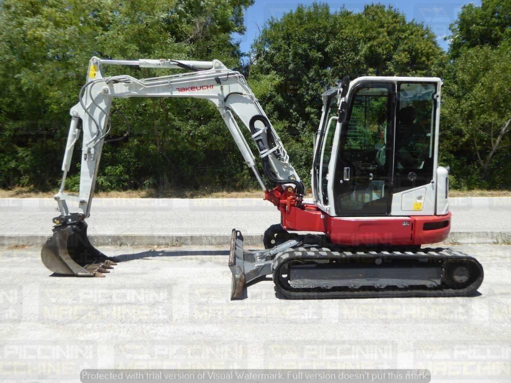 Takeuchi TB257FR Мини екскаватори < 7 т