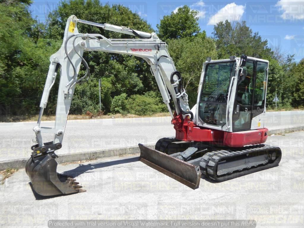 Takeuchi TB257FR Мини екскаватори < 7 т