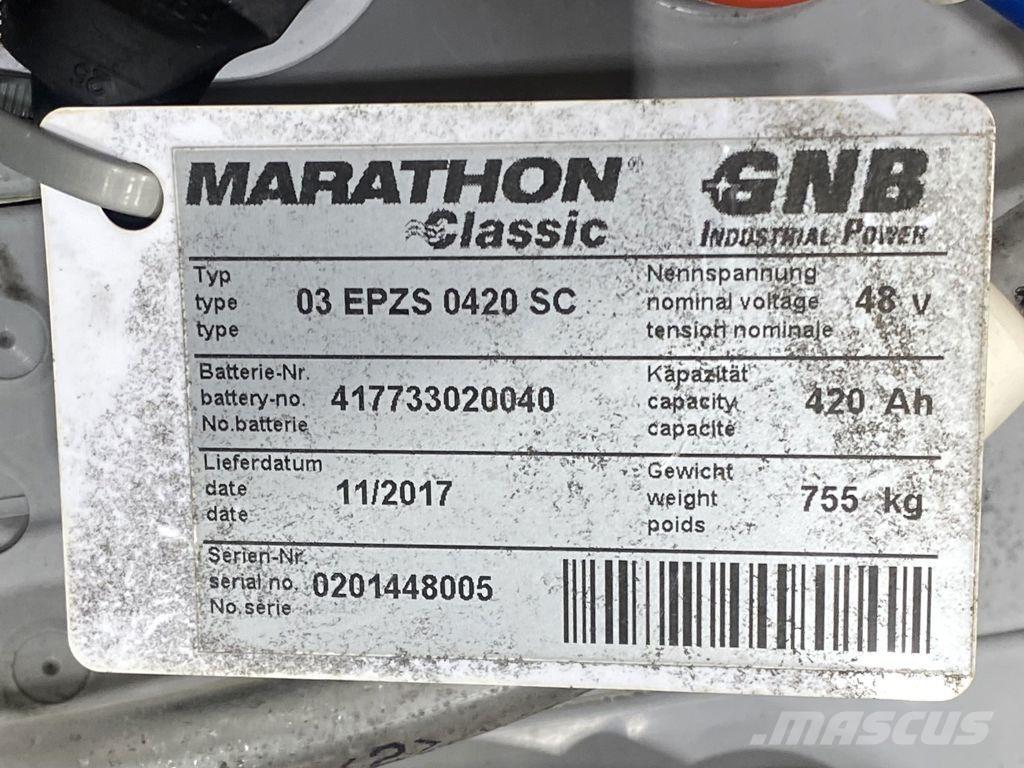 Linde R10B-01 Ретрак/ Високоповдигач с изместване на вилката напред