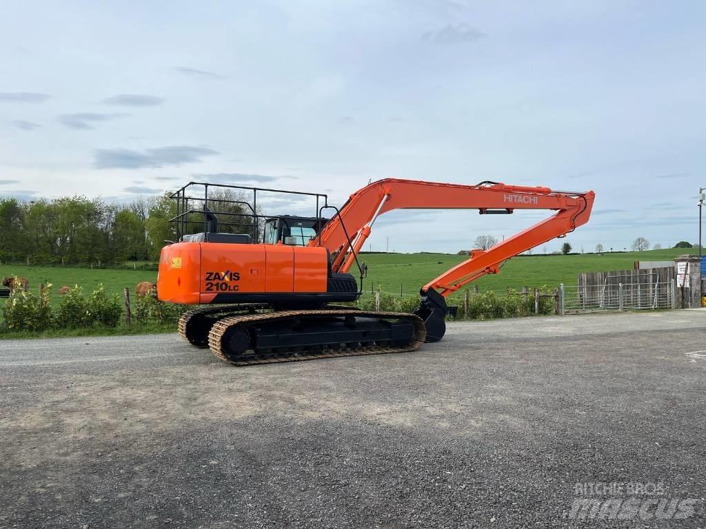 Hitachi Zaxis 210 LC Екскаватори с дълго рамо